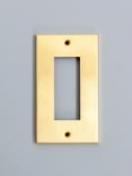 真鍮コンセントプレート