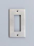 ステンレスコンセントプレート