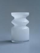 ウェーブ ガラスベース ホワイト