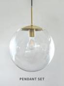 LOSKA pendant light L clear