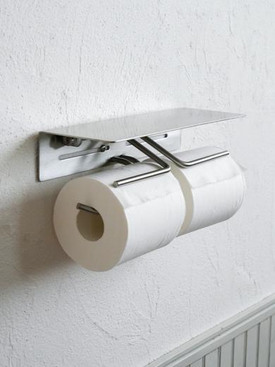 put ペーパーホルダー ダブル ステンレス