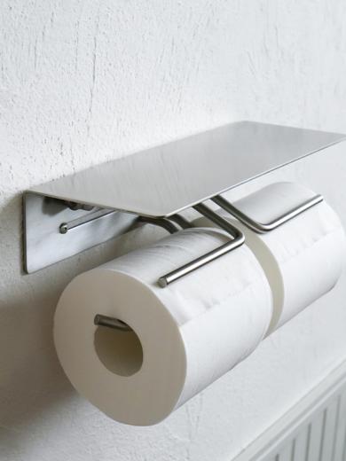 put ペーパーホルダー ダブル ステンレス