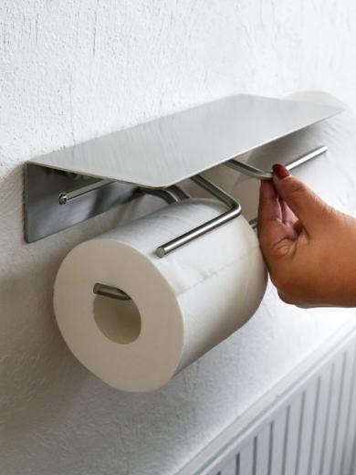 put ペーパーホルダー ダブル ステンレス