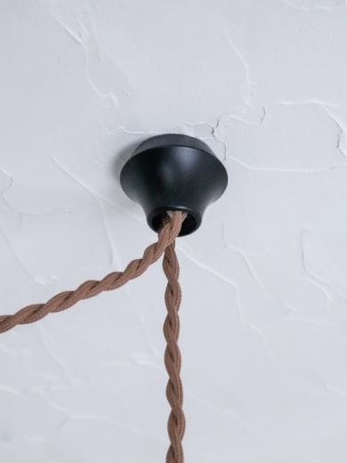 Gloa ペンダントコードフック ブラック