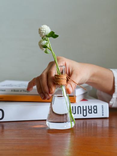 レザー ガラスベース コニカル クリア