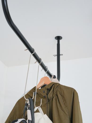 ステンレス シーリングパイプハンガー 900 BK