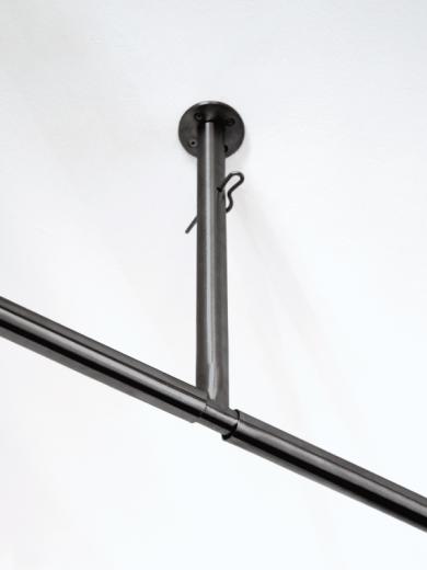 ステンレス シーリングパイプハンガー 900 BK