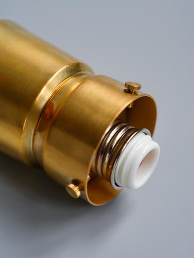 引っ掛けシーリングライト E17 ブラス