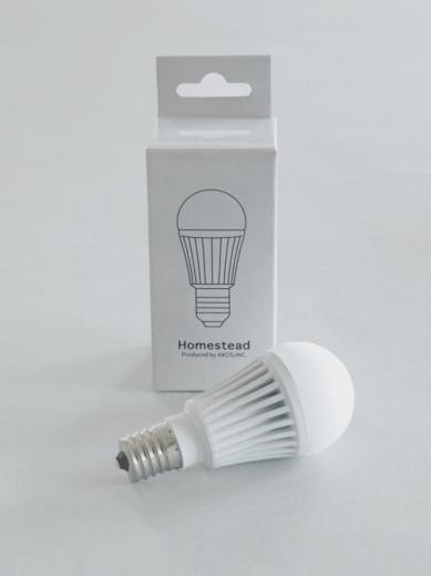 クリプトン型LED電球E17乳白