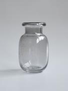 バブル ガラスベース S グレー