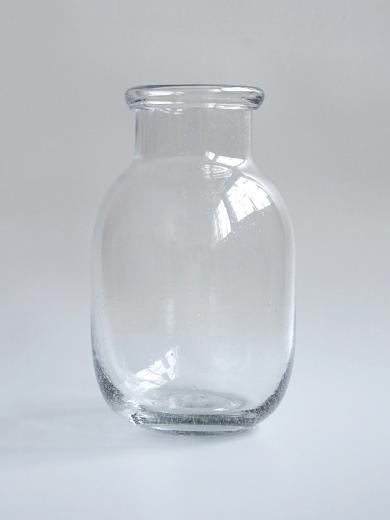 バブル ガラスベース L クリア