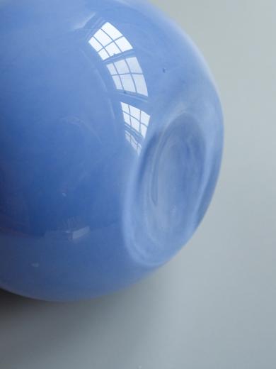 COLO ガラスベース M ブルー×クリーム