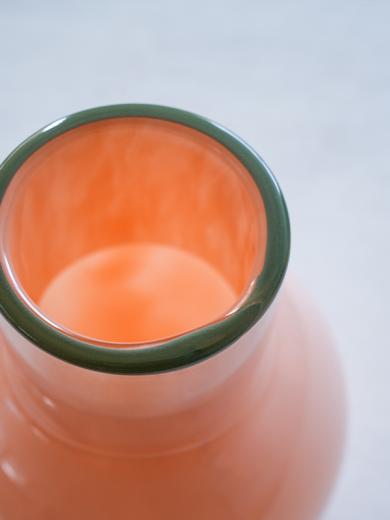 COLO ガラスベース M ピンク×グリーン