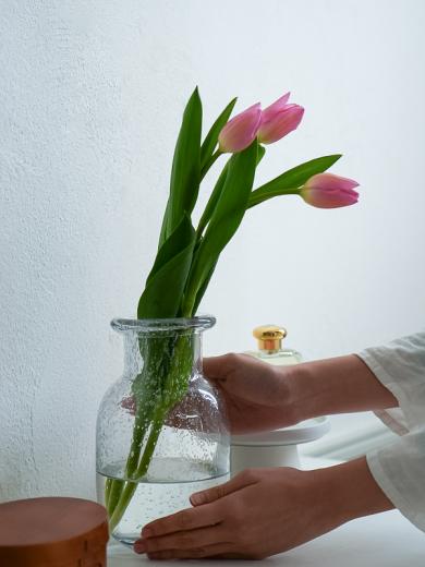 バブル ガラスベース S クリア