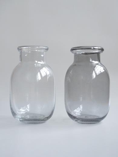 バブル ガラスベース L クリア