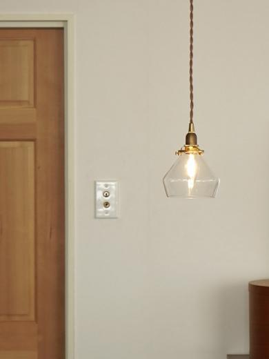 ガラスシェード ポワー クリア