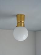 引っ掛けシーリングライト E17 ブラス