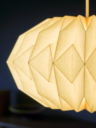 モーネ ランプシェード３灯 ヘキサゴン