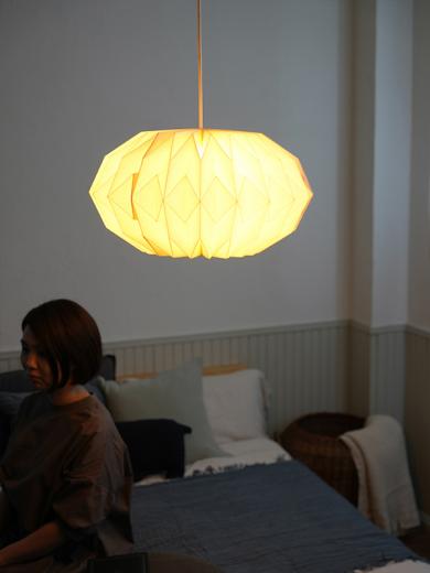 モーネ ランプシェード３灯 ヘキサゴン