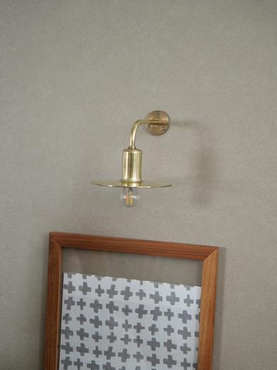 ※KT brass bracket light
