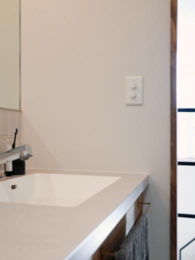 ※セラミックプレート2プッシュスイッチ ホワイト