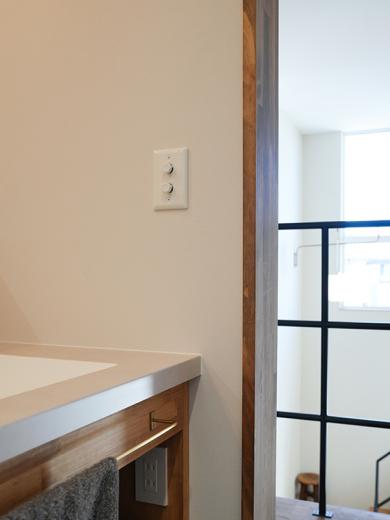 ※セラミックプレート2プッシュスイッチ ホワイト