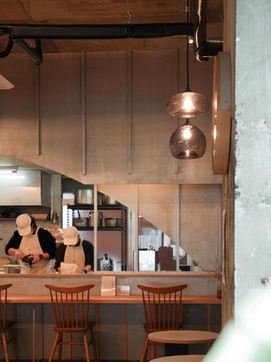 グレーグラスペンダントシェードディスク