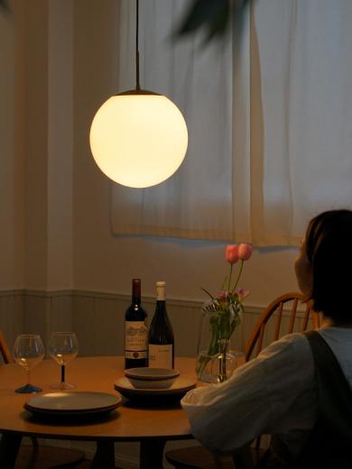 LOSKA pendant light L white