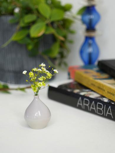 セラミックベース プチクレイン パープル