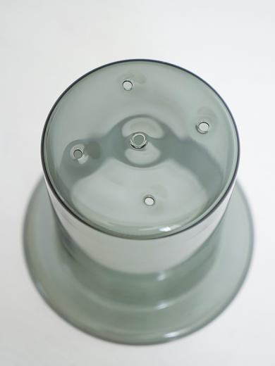 PINOガラスプランター グレー