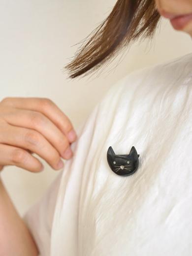 BROOCH NEKO BK