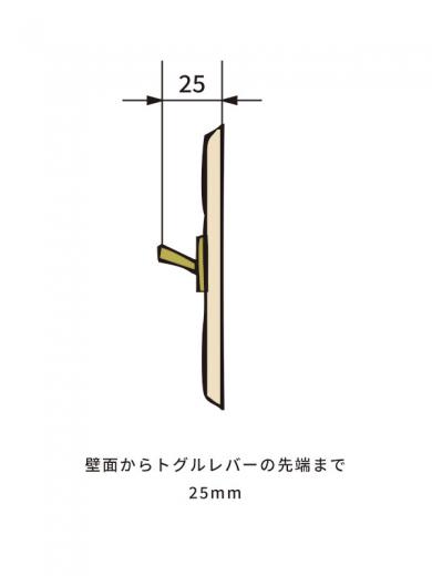 ※ ウッデンプレート2スイッチ メープル