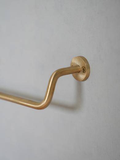 KT brass towel holder S