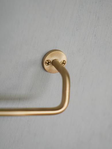 KT brass towel holder S