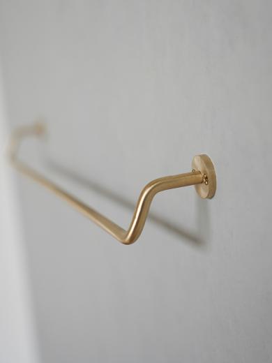 KT brass towel holder M