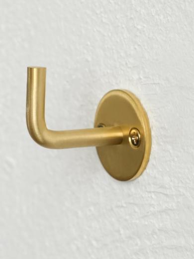 Brass Wall Hook Round