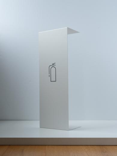 消火器カバー ホワイト