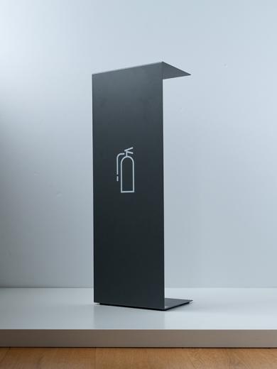 消火器カバー ダークグレー