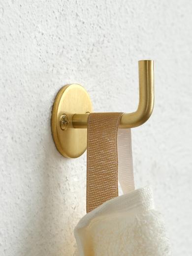 Brass Wall Hook Round
