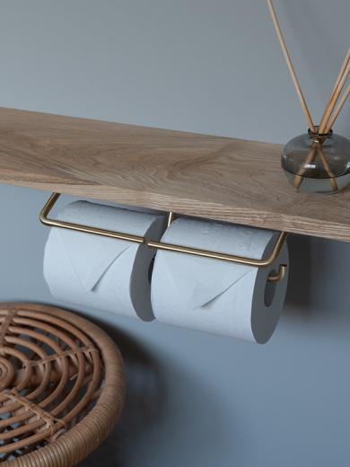 KT brass paper holder W