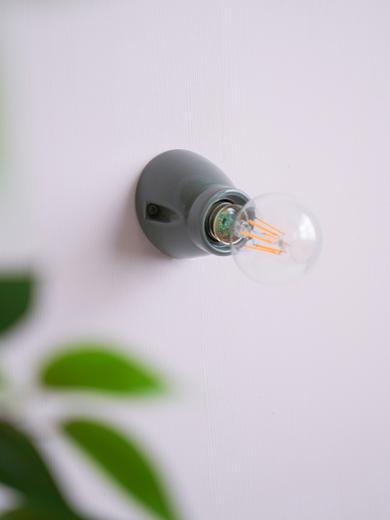 セラミックソケット アングル グレー