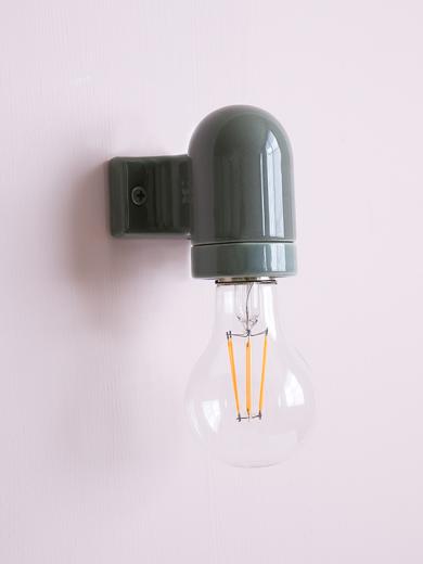 セラミックソケット ストレート グレー