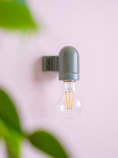 セラミックソケット ストレート グレー