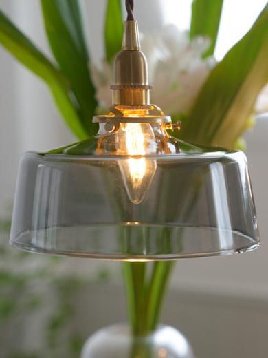 ガラスシェード オリス グレー