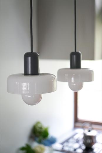 ルンナ ガラスペンダントライト 60 GRY