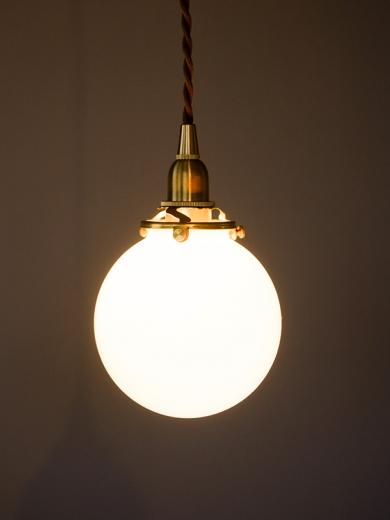 小型LED電球E17 乳白