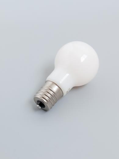 小型LED電球E17 乳白