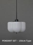 Flora pendant light 150 BK