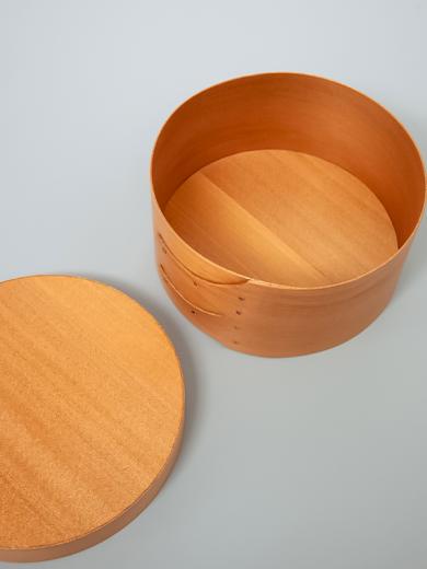 シェーカーラウンドボックス S ライトブラウン