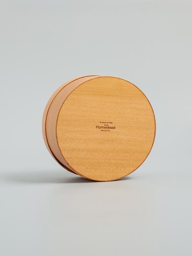 シェーカーラウンドボックス S ライトブラウン